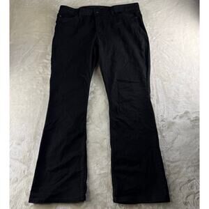 Lee Black Denim Boot Cut Jeans Women's Size 18 Short